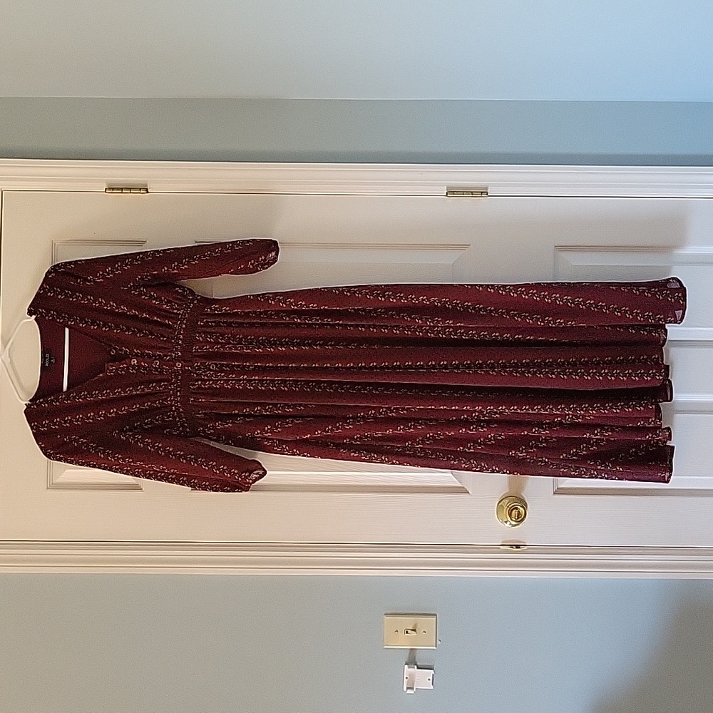 ROOLEE Maxi Dress Burgundy